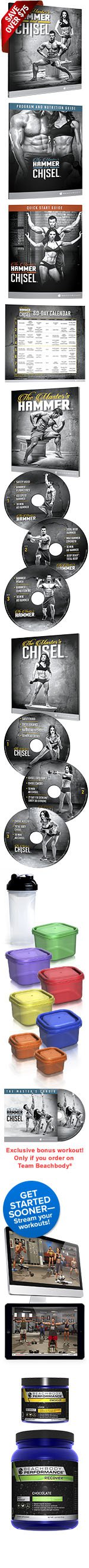 Hammer and Chisel Performance Pack.