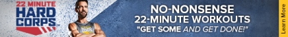 22 Minute Workouts Challenge Pack Banner.