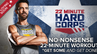 22 Minute Hard Corps Workout! Coming Spring 2016!